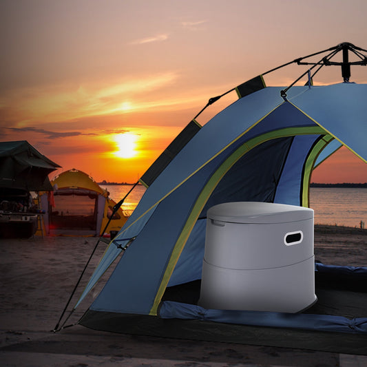 Inodoro Portátil VEVOR de 1.3 Galones – Ideal para Camping y Viajes